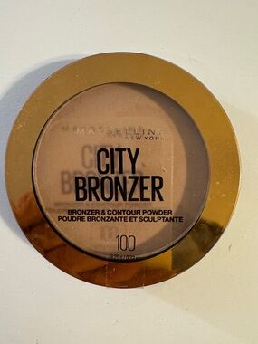 NEW Maybelline City Bronzer Contour Warm Brown Shade 100